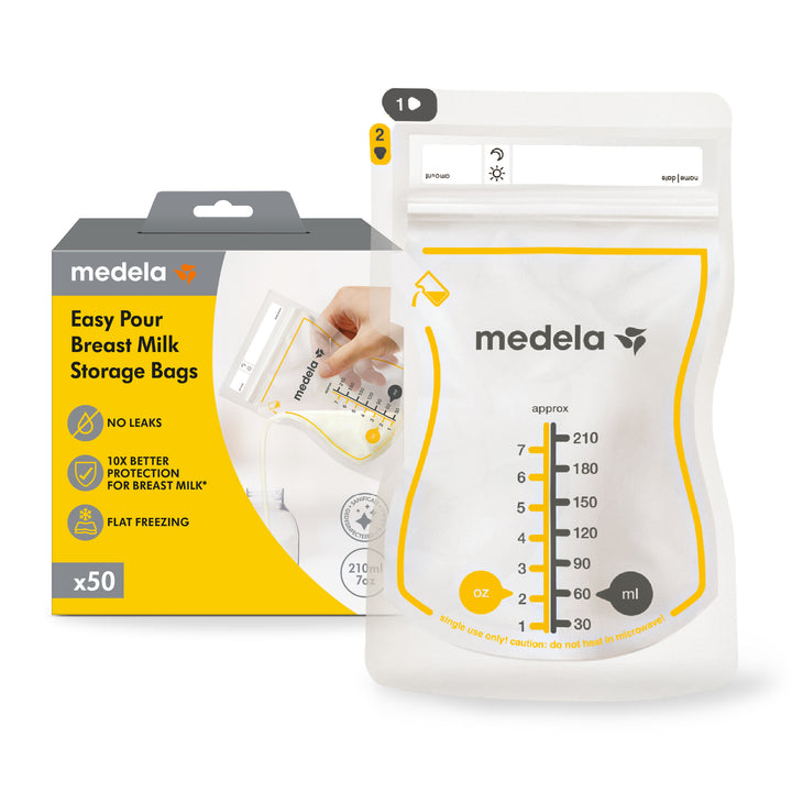 Medela Easy Pour Breast Milk Storage Bag (50 pcs)