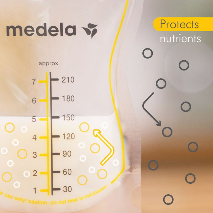 Medela Easy Pour Breast Milk Storage Bag (50 pcs)