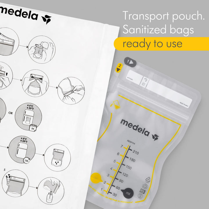 Medela Easy Pour Breast Milk Storage Bag (50 pcs)