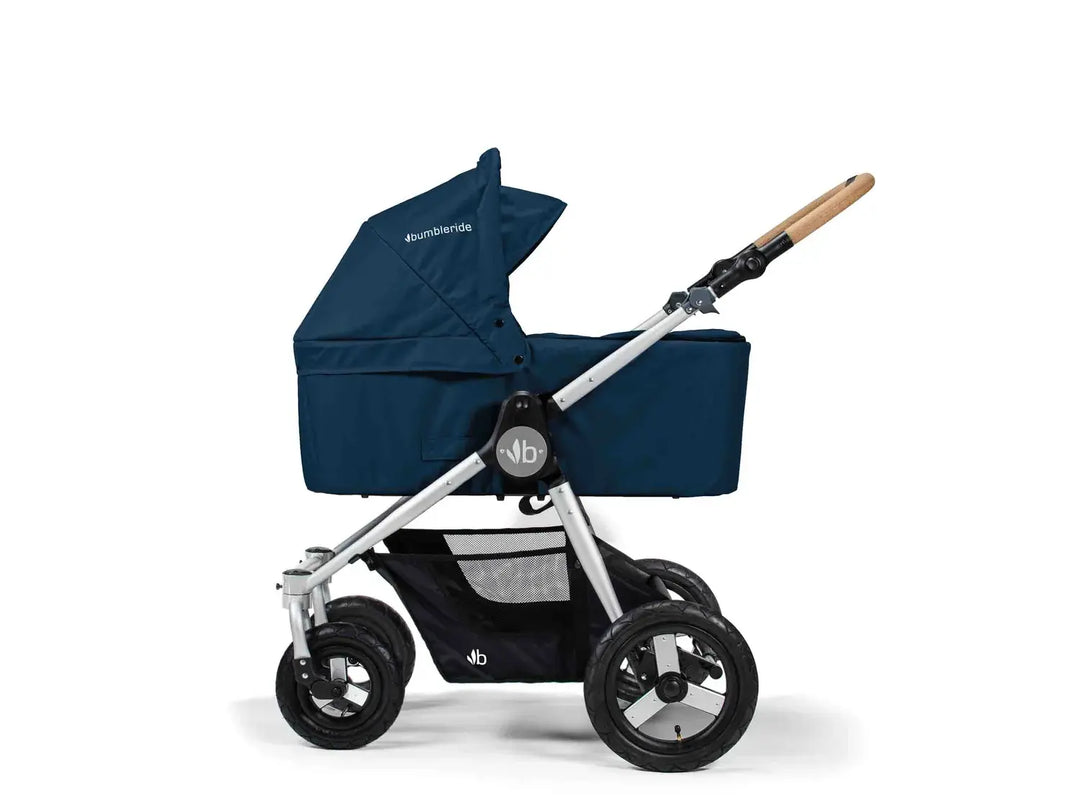 Bumbleride Single Stroller Bassinet for Era, Indie, Speed-Maritime Blue
