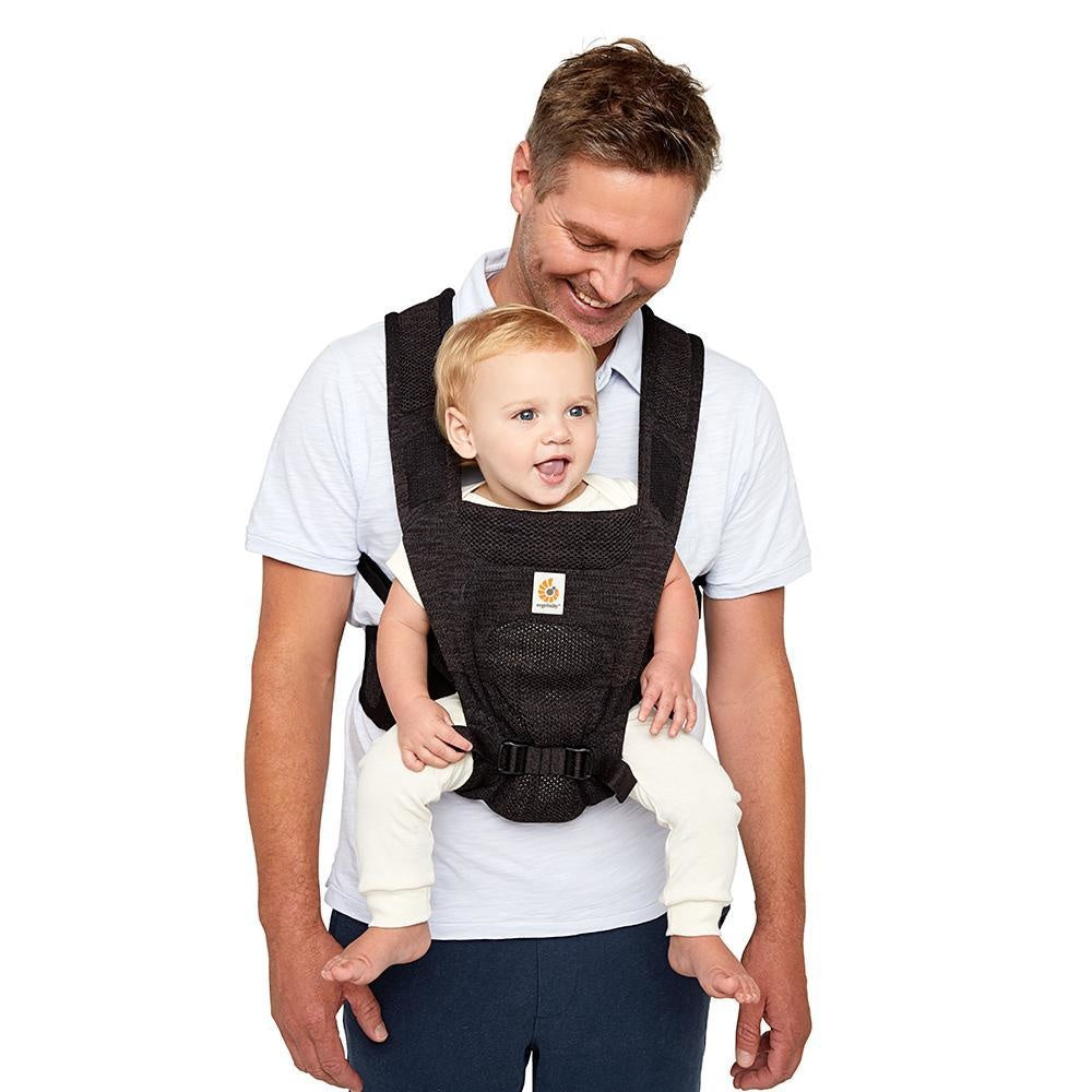 ERGOBABY AERLOOM BABY CARRIER - BLACK (Ex-Display)
