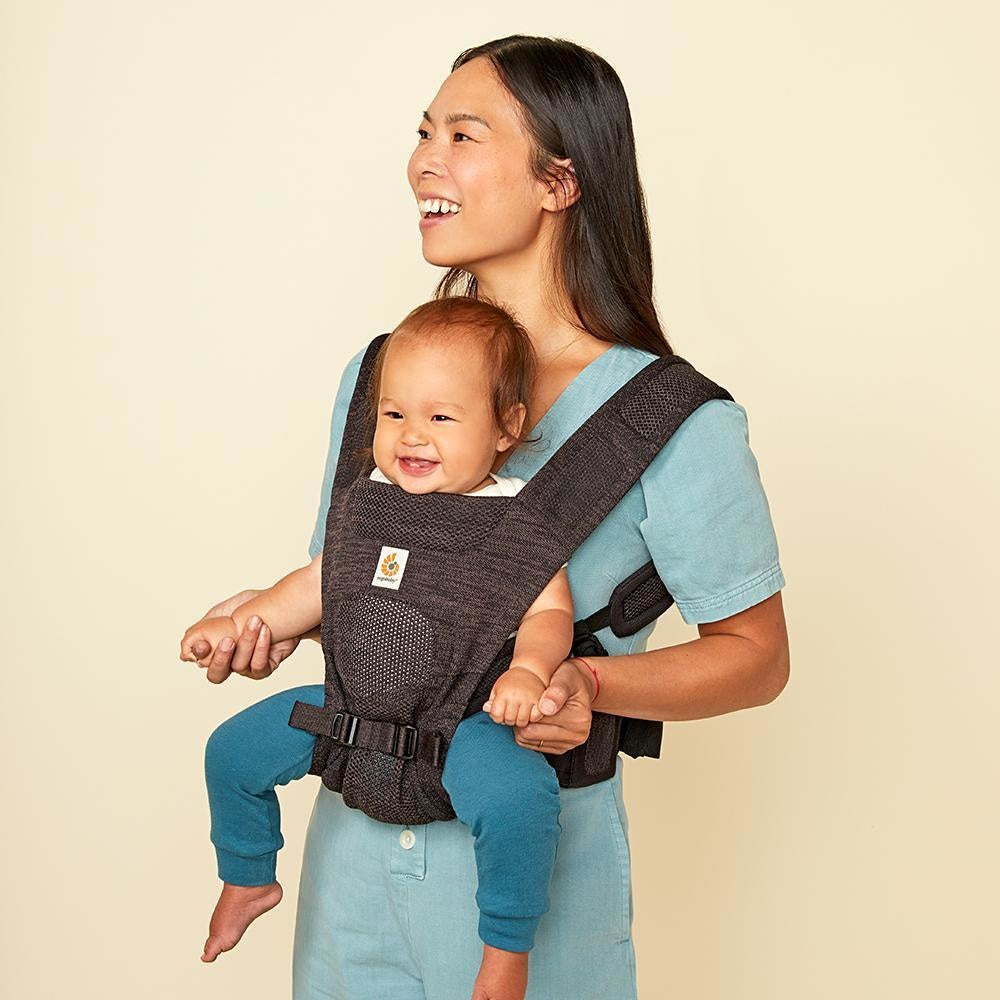 ERGOBABY AERLOOM BABY CARRIER - BLACK (Ex-Display)