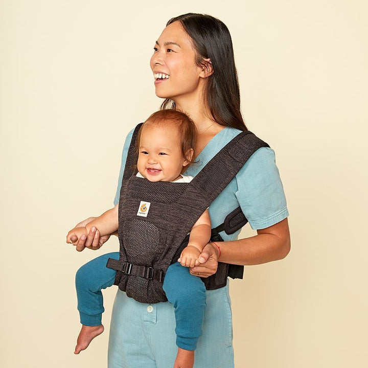ERGOBABY AERLOOM BABY CARRIER - BLACK (Ex-Display)