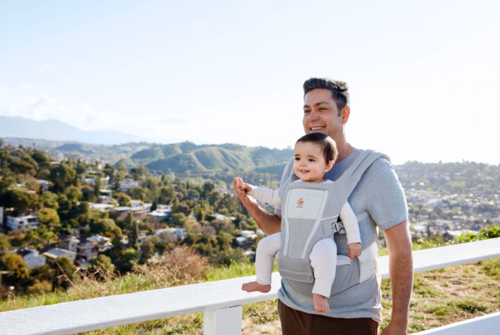ERGOBABY ALTA HIP SEAT BABY CARRIER - PEARL GREY