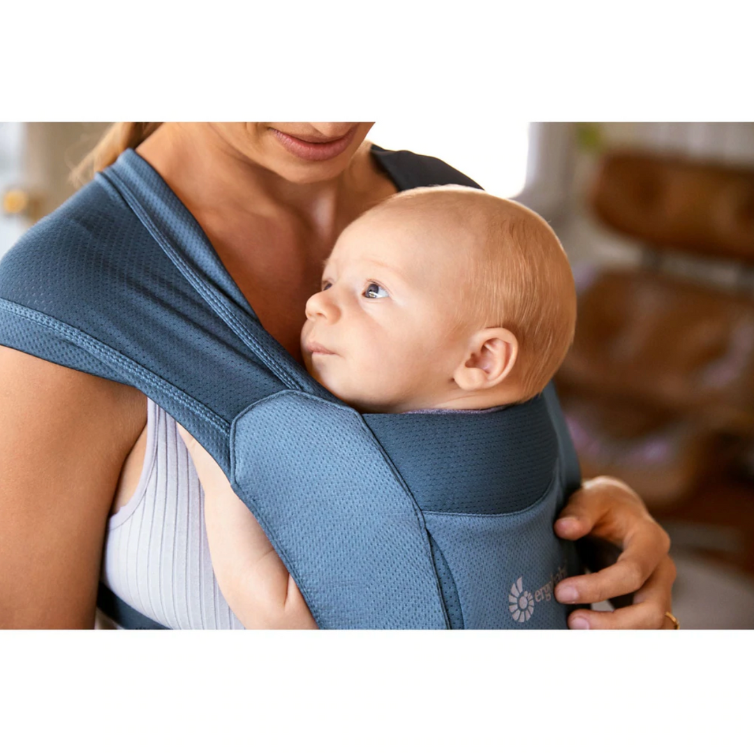 Ergobaby Embrace Soft Air Mesh Carrier - Blue