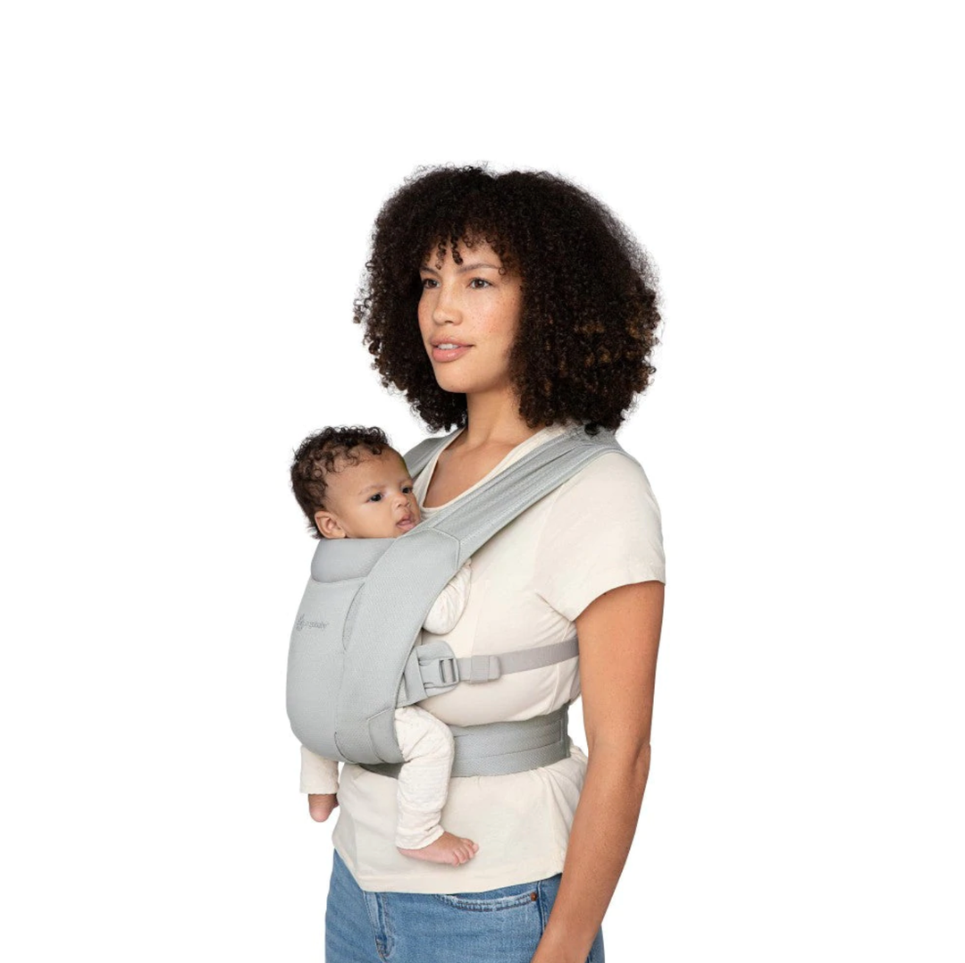 Ergobaby Embrace Soft Air Mesh Carrier - Soft Grey