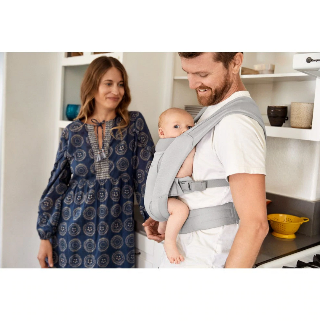 Ergobaby Embrace Soft Air Mesh Carrier - Soft Grey