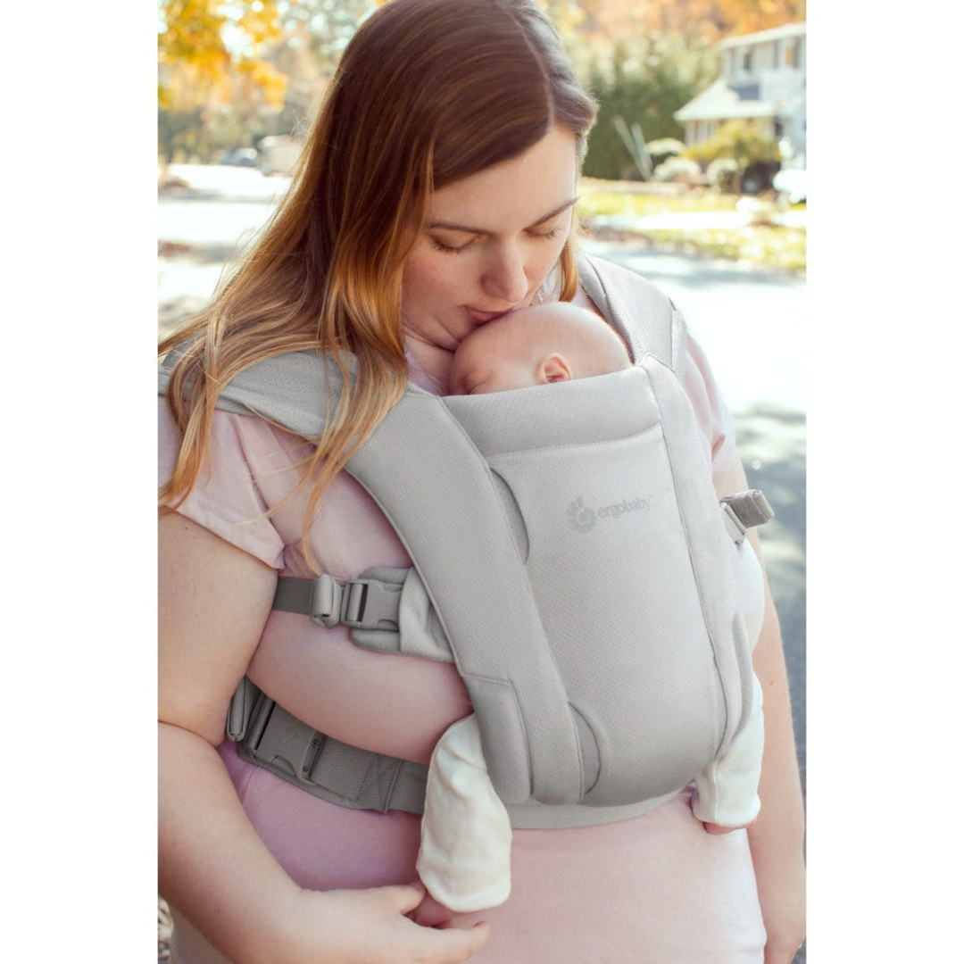 Ergobaby Embrace Soft Air Mesh Carrier - Soft Grey