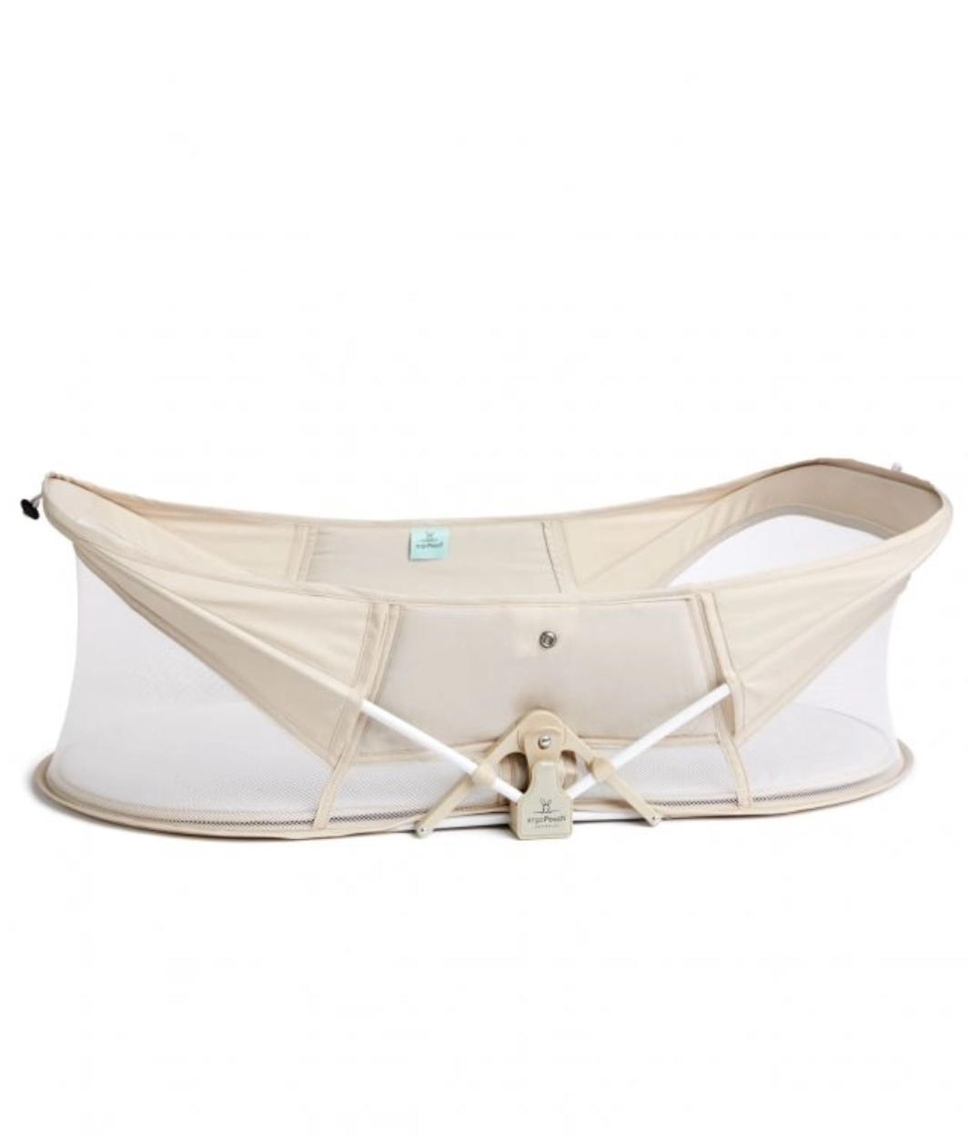 ergoPouch Portable Bassinet / Ecru with Mattress-Net and Backpack