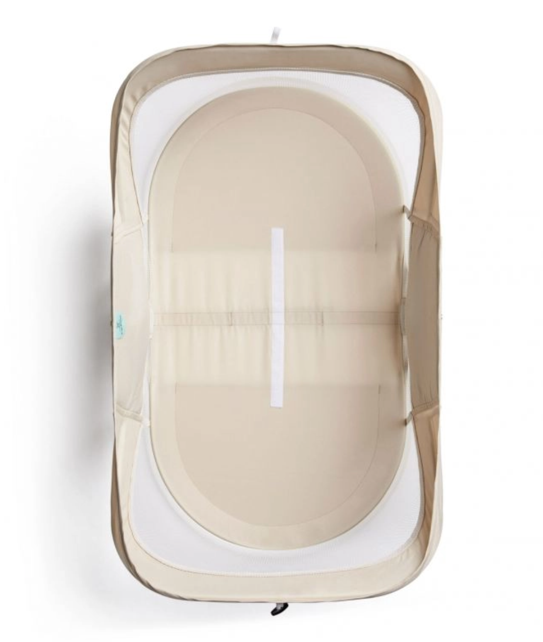 ergoPouch Portable Bassinet / Ecru with Mattress-Net and Backpack