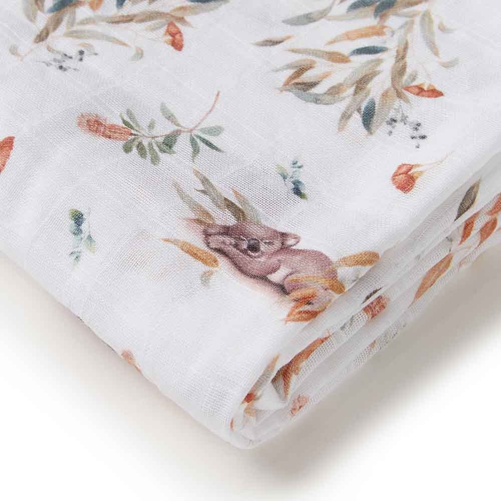 Organic Muslin wrap -Koala