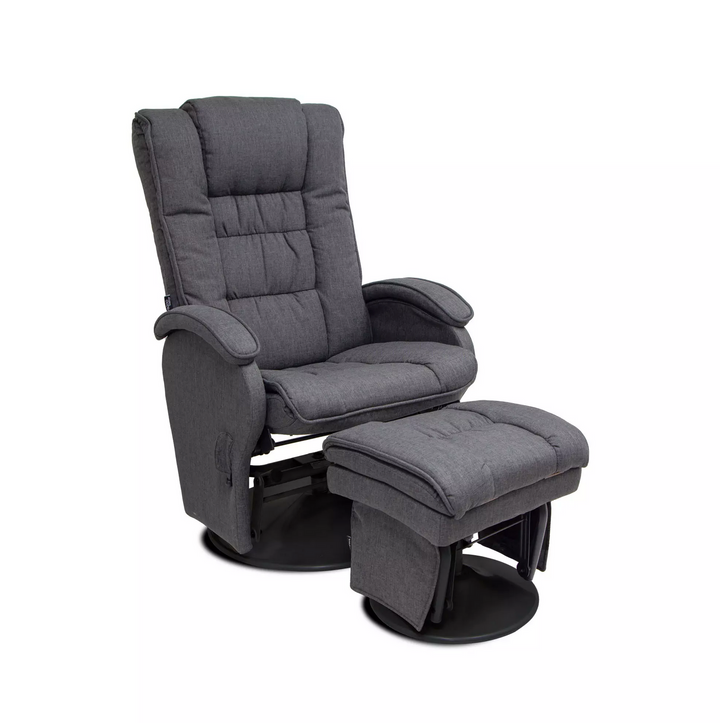 Valco Baby Eurobell Glider And Ottoman Oyster Grey(N9945)