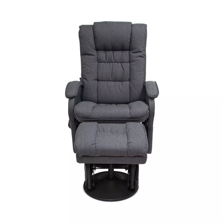 Valco Baby Eurobell Glider And Ottoman Oyster Grey(N9945)