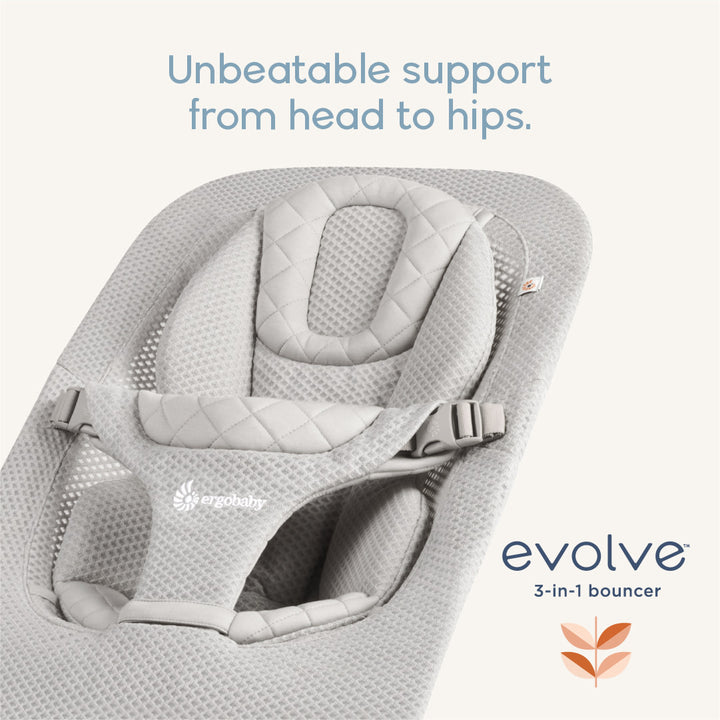 Ergobaby Evolve 3 in 1 Bouncer Mesh - Sage Green