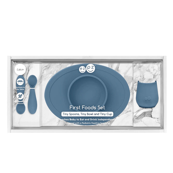 EZPZ First Foods Tiny Set Indigo