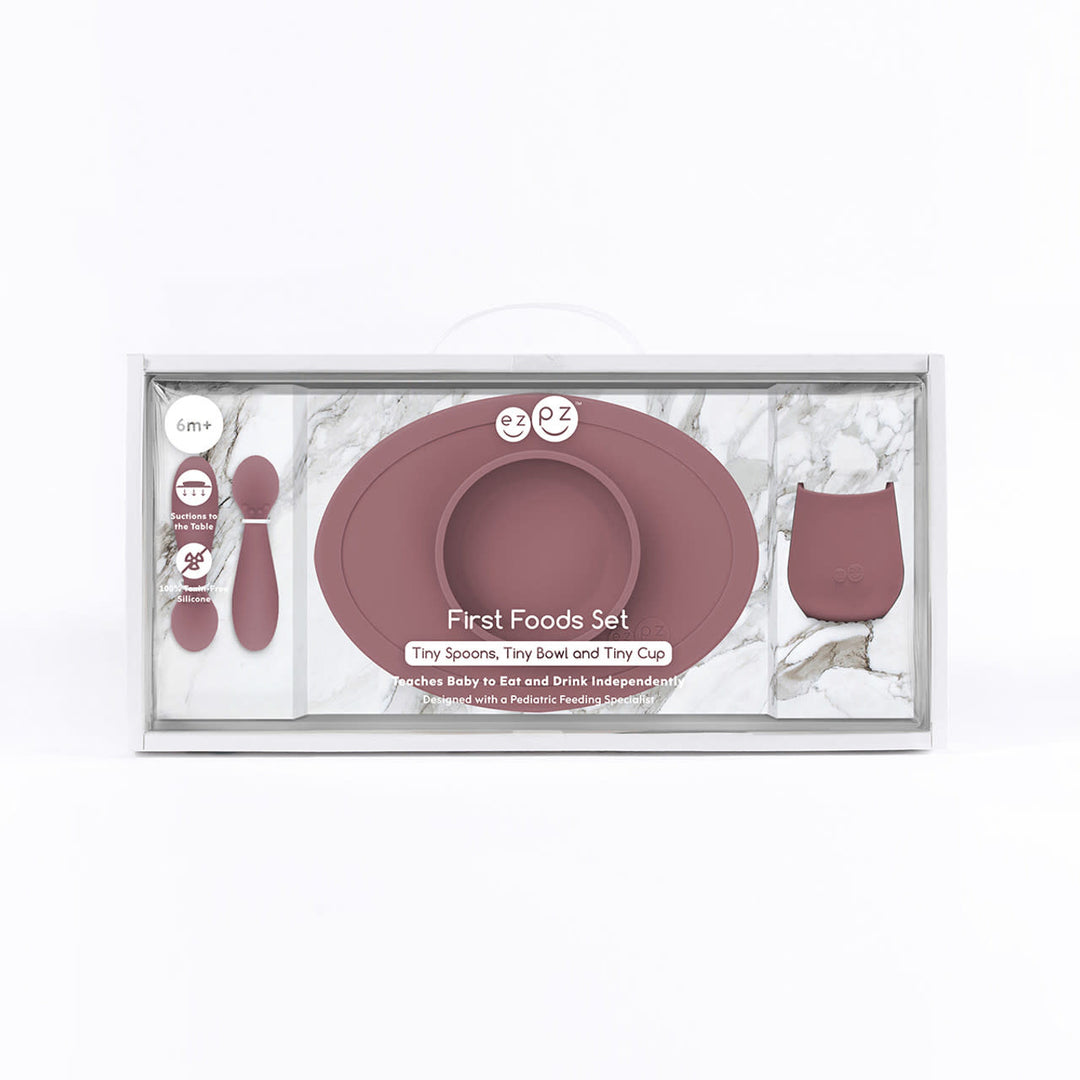 EZPZ First Foods Tiny Set Mauve