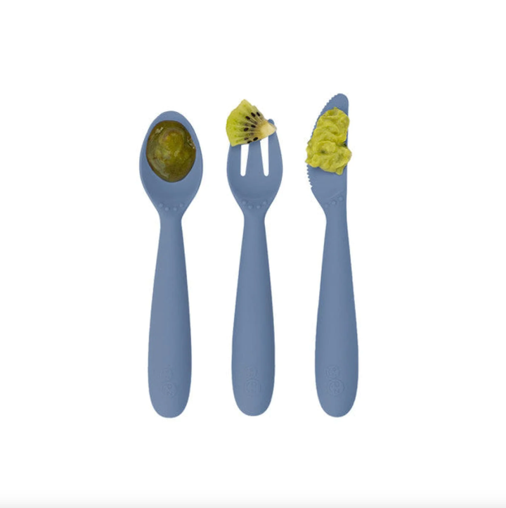 EZPZ HAPPY UTENSILS INDIGO