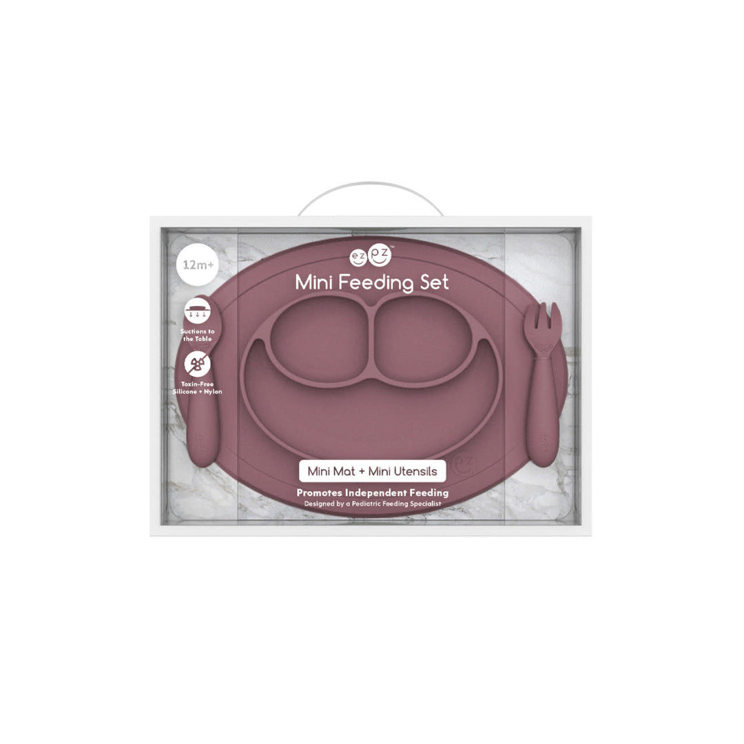 EZPZ MINI FEEDING SET MAUVE