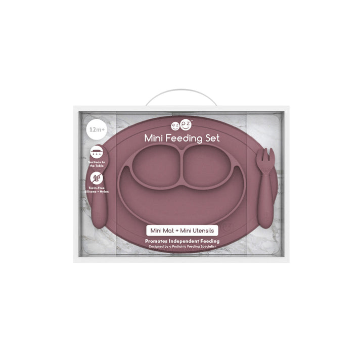 EZPZ MINI FEEDING SET MAUVE