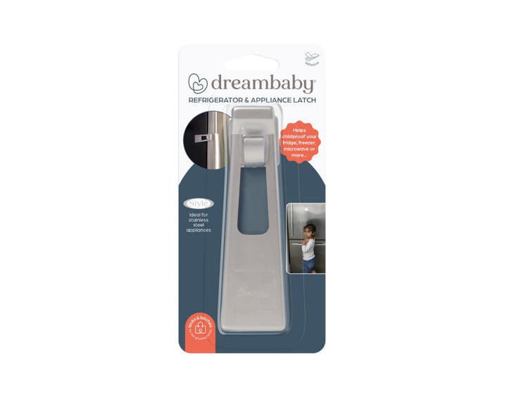 Dreambaby REFRIGERATOR & APPLIANCE LATCH - SILVER(F1002)