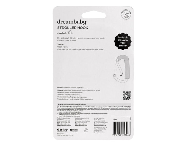 Dreambaby Stroller hook(long foam) (F2306)