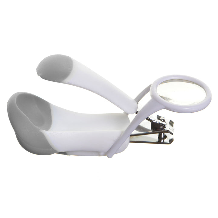 Dreambaby PREMIUM NAIL CLIPPERS WITH MAGNIFIER - GREY(F355)