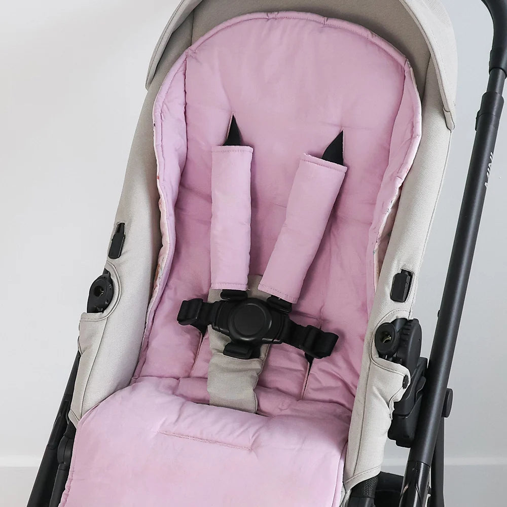 Snuggle Hunny Universal Reversible Pram Strap Covers - Fairy Dust