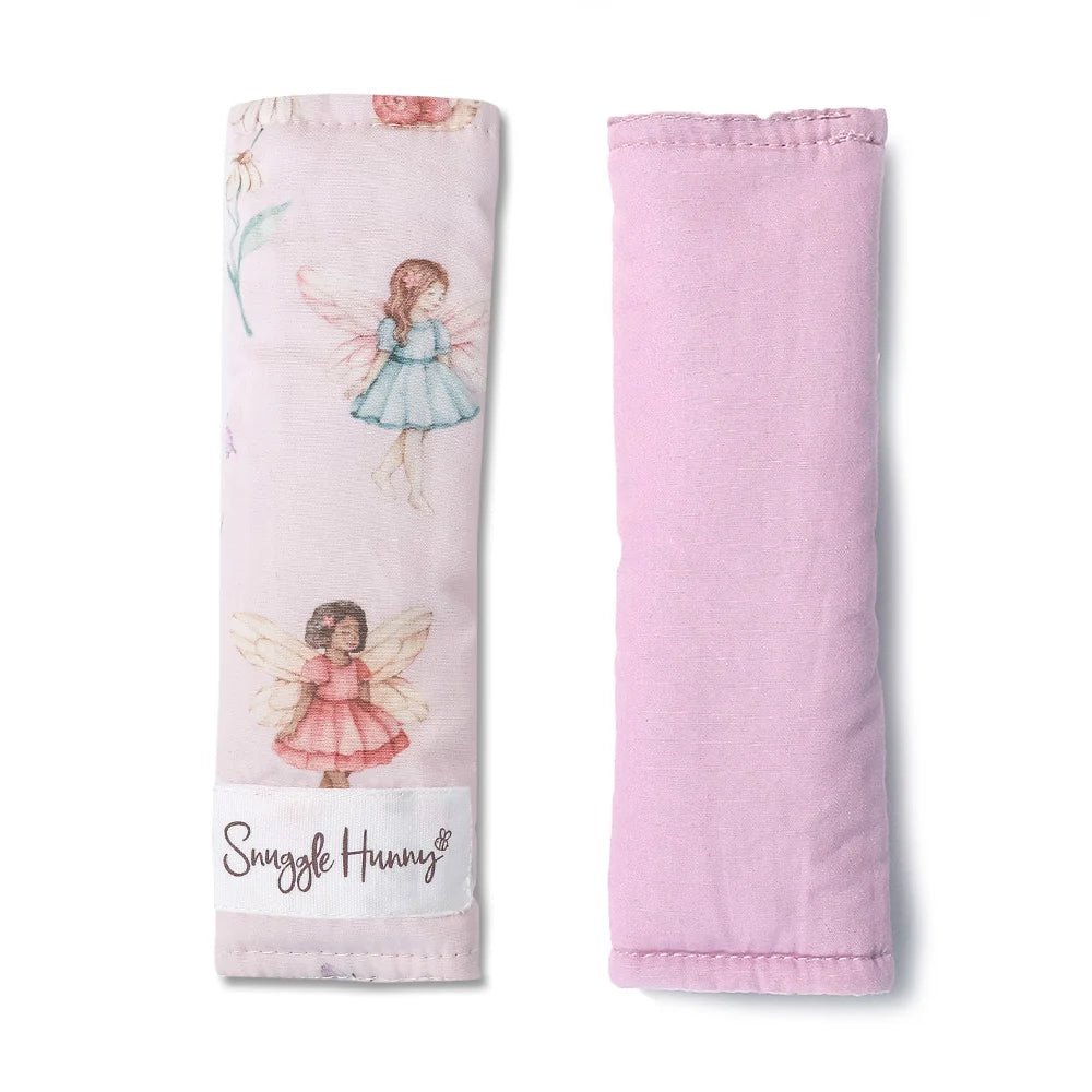 Snuggle Hunny Universal Reversible Pram Strap Covers - Fairy Dust