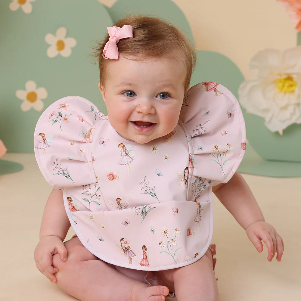 Snuggle Bib Waterproof - Fairy Dust Frill