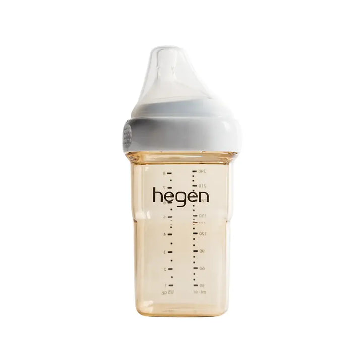 Hegen PCTO™ 240ml/8oz Feeding Bottle PPSU with Medium Flow Teat (3 to 6 Months)