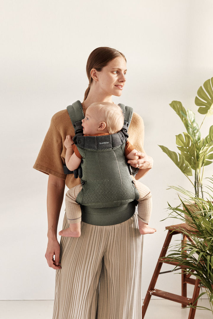 BabyBjorn Baby Carrier Harmony - 3D Mesh, Dark Green