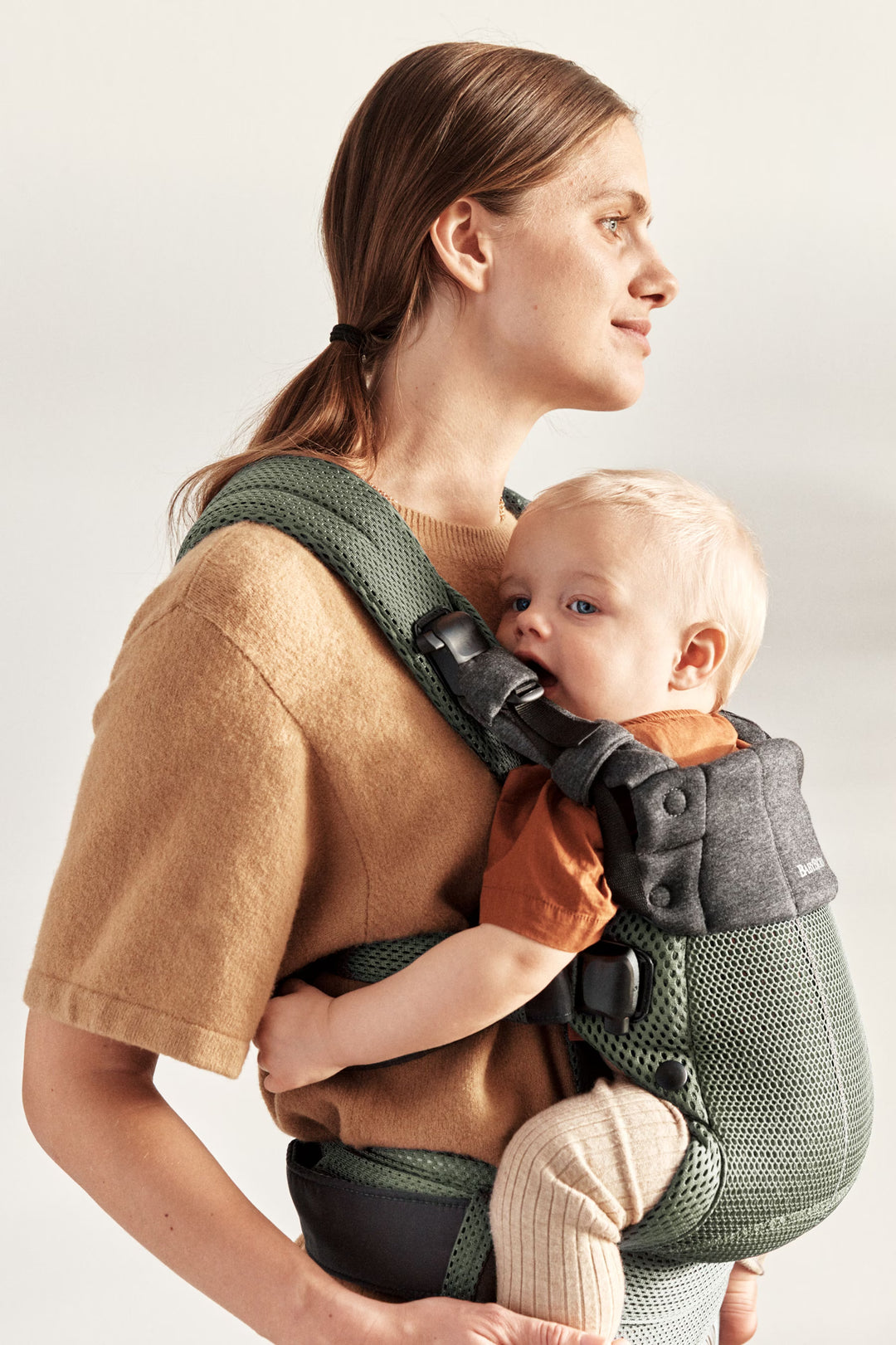 BabyBjorn Baby Carrier Harmony - 3D Mesh, Dark Green