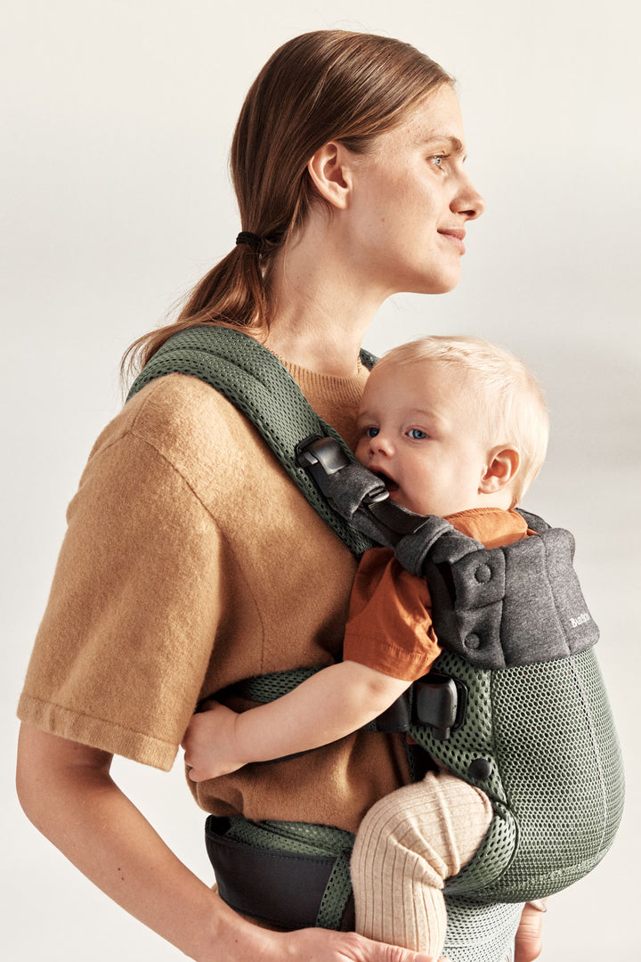 BabyBjorn Baby Carrier Harmony - 3D Mesh, Dark Green