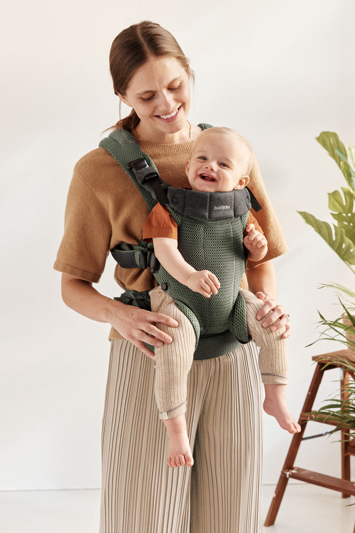 BabyBjorn Baby Carrier Harmony - 3D Mesh, Dark Green