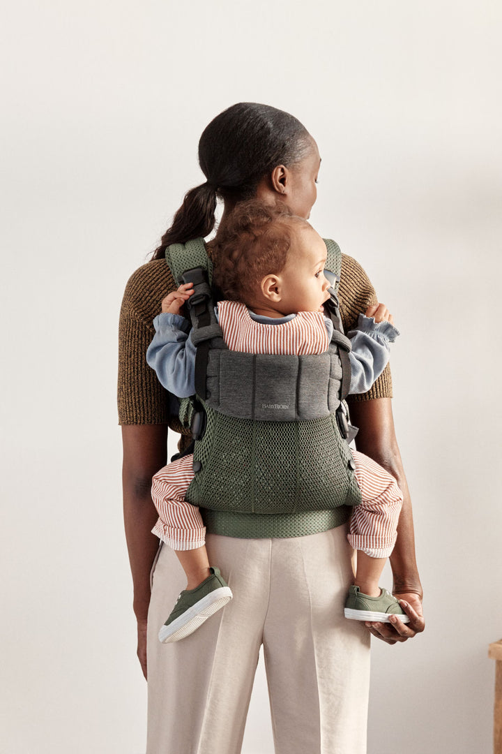 BabyBjorn Baby Carrier Harmony - 3D Mesh, Dark Green