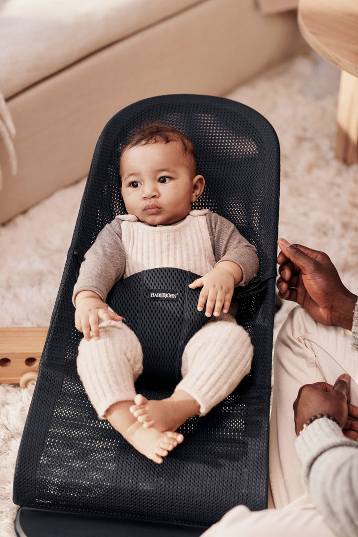 BabyBjorn Bouncer Bliss - Mesh, Black