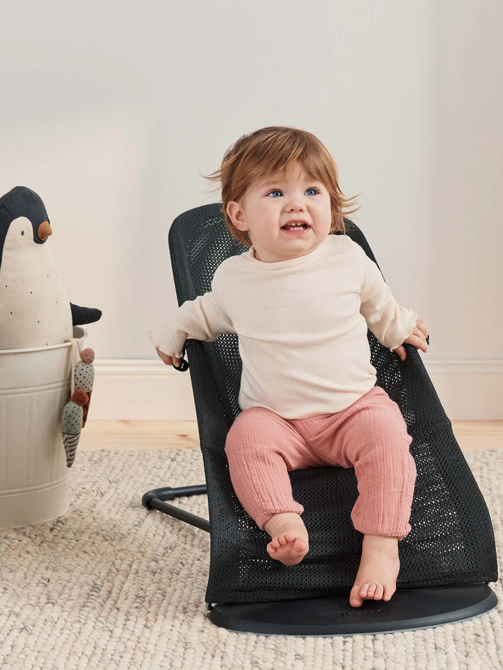 BabyBjorn Bouncer Bliss - Mesh, Black