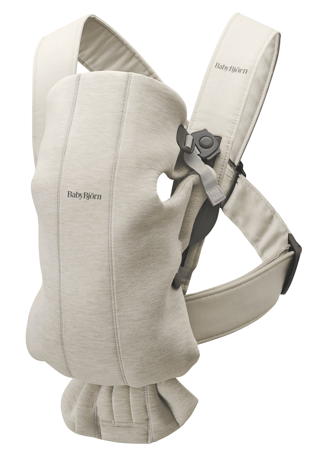 BabyBjorn Baby Carrier Mini - 3D Jersey, Light beige