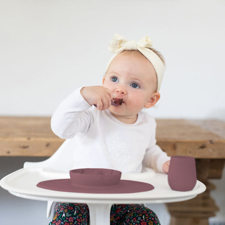 EZPZ First Foods Tiny Set Mauve