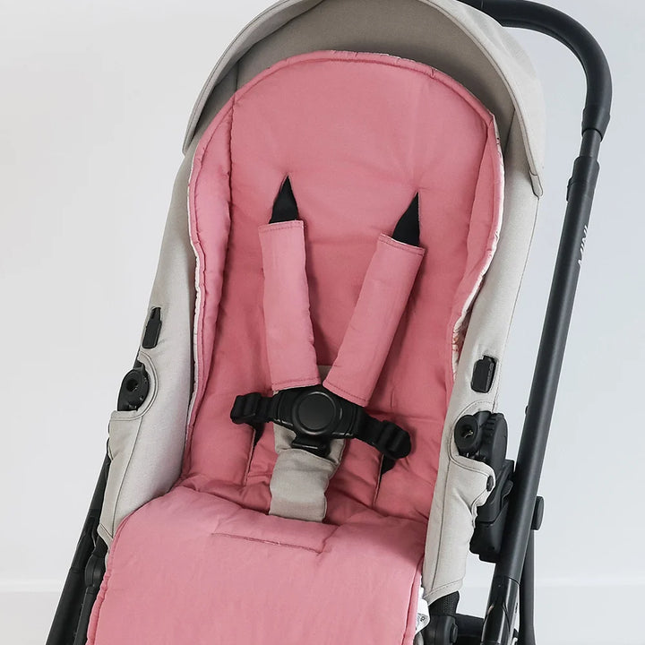 Snuggle Hunny Universal Reversible Pram Strap Covers - Flamingos