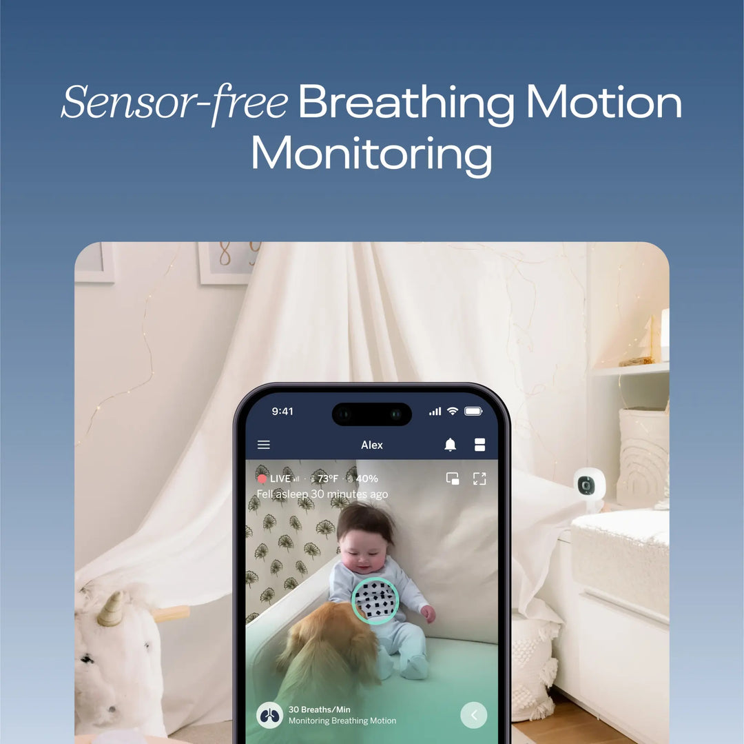 Nanit Pro Baby Monitor Flex Stand Duo