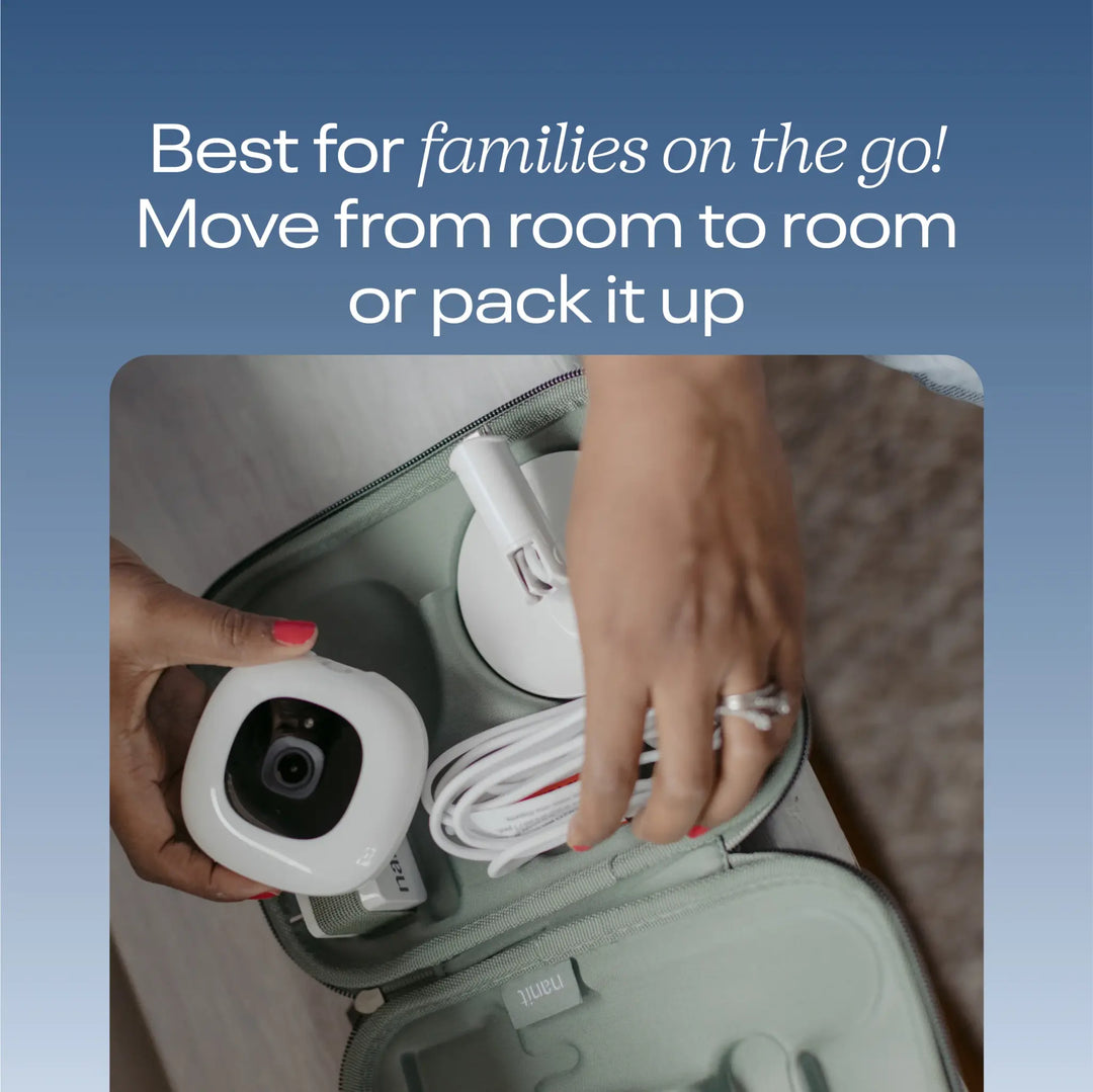 Nanit Pro Baby Monitor Flex Stand Duo
