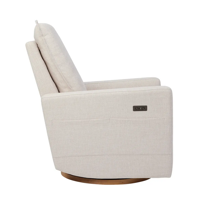 Il Tutto Frankie Electric Recliner Glider Nursery Chair - Egg Shell