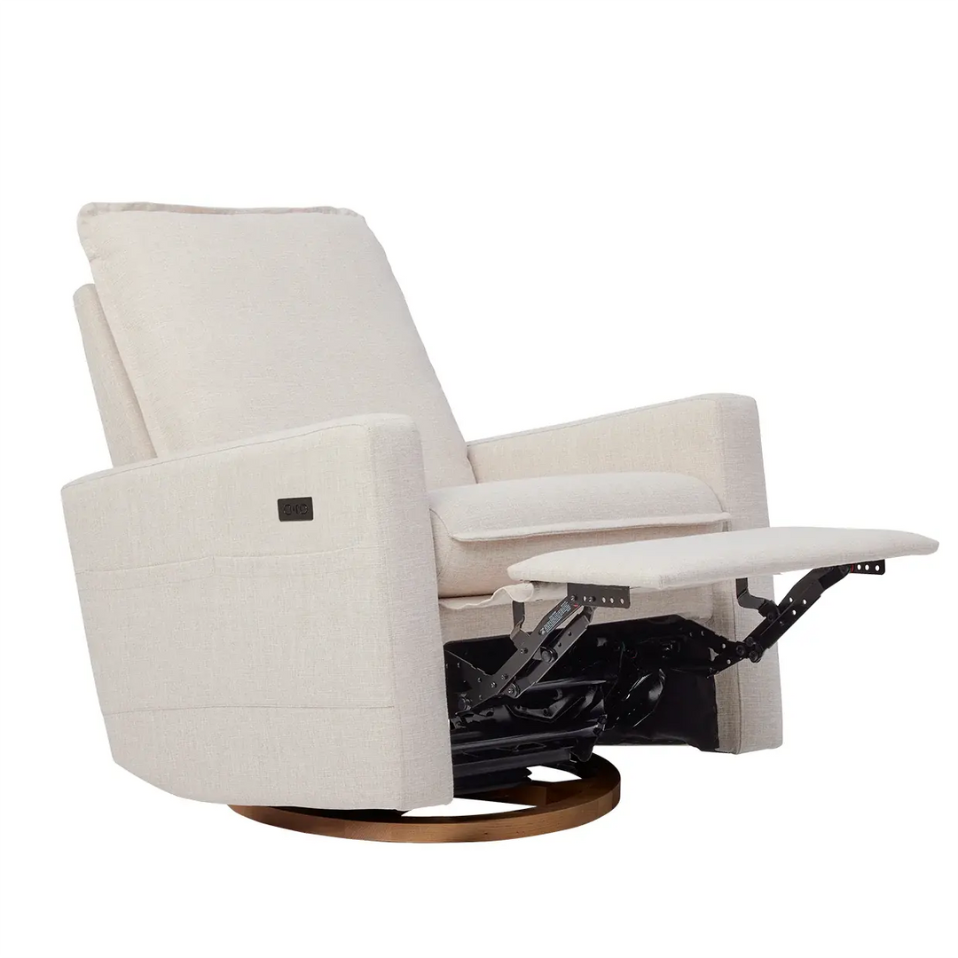 Il Tutto Frankie Electric Recliner Glider Nursery Chair - Egg Shell