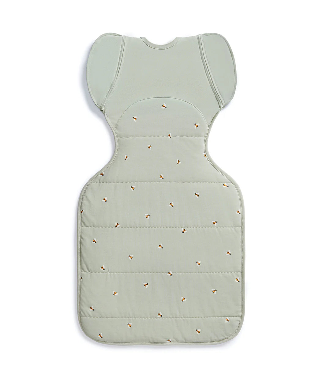 SWADDLE UP™ Transition Bag WARM 2.5T - Olive Bees