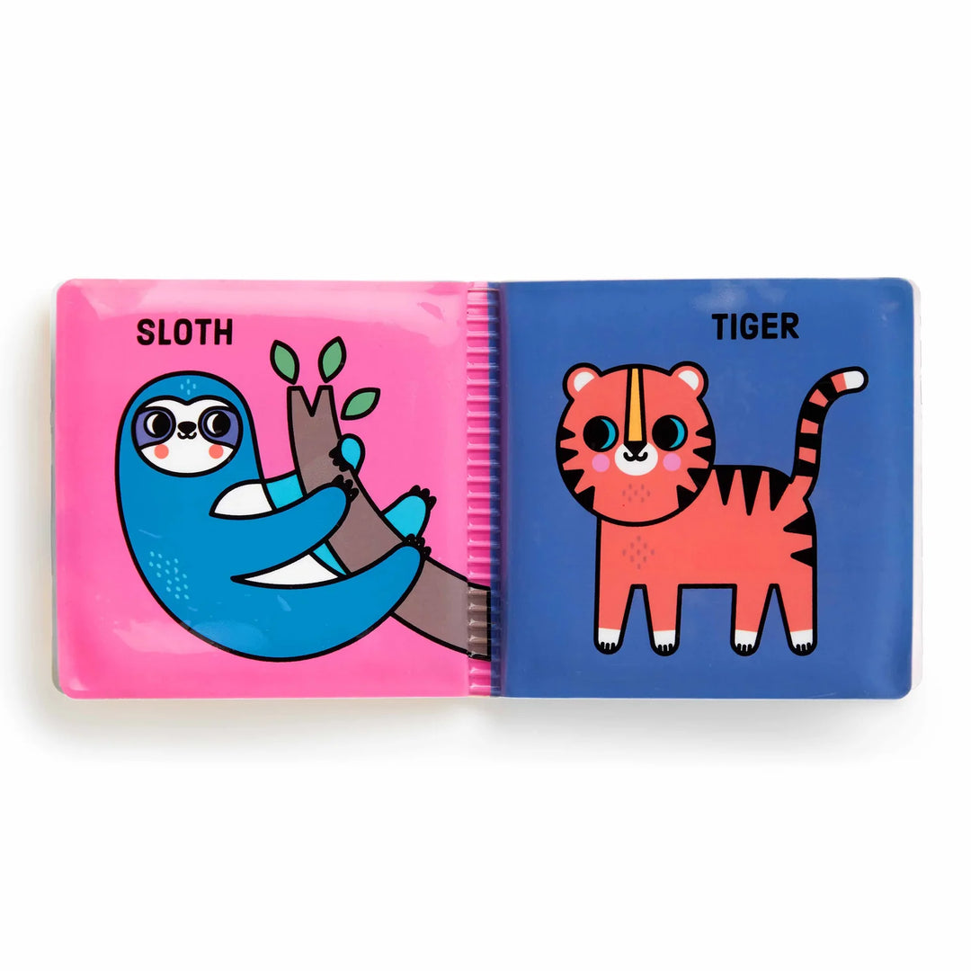 Mudpuppy Animals of the World Color Magic Bath Book - 4pcs Set