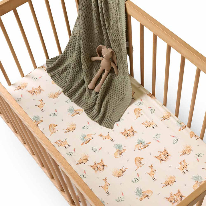 Fitted Cot Sheet Kanga