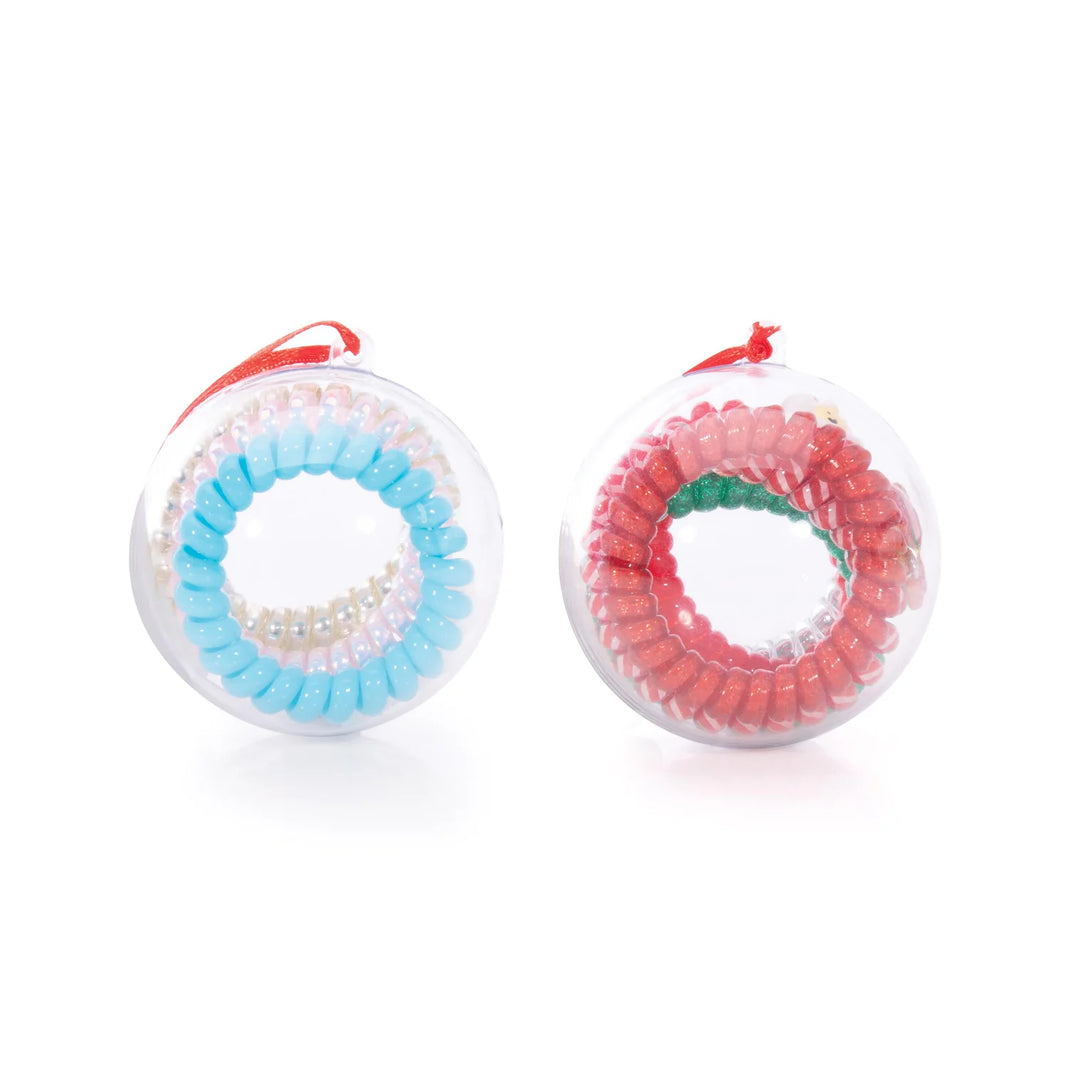 Discovery Zone Festive Spiral Hair Ties - Assorted