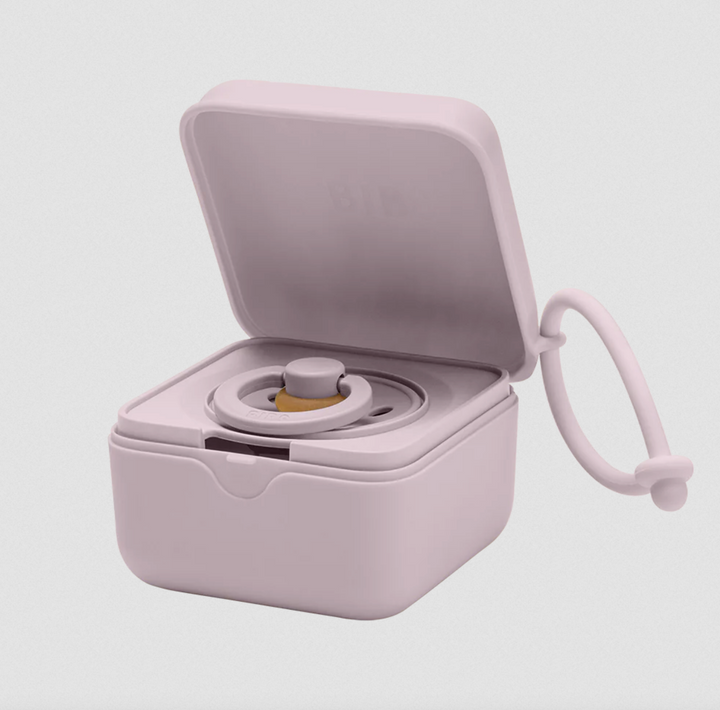 BIBS Pacifier box-Dusky Lilac