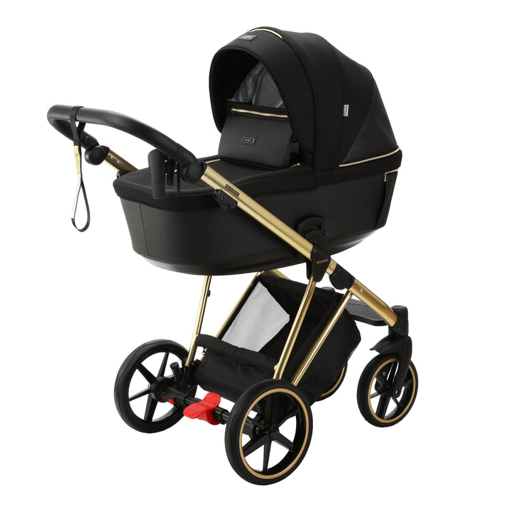Bambini GENEVA Modern Pram - Black/Gold